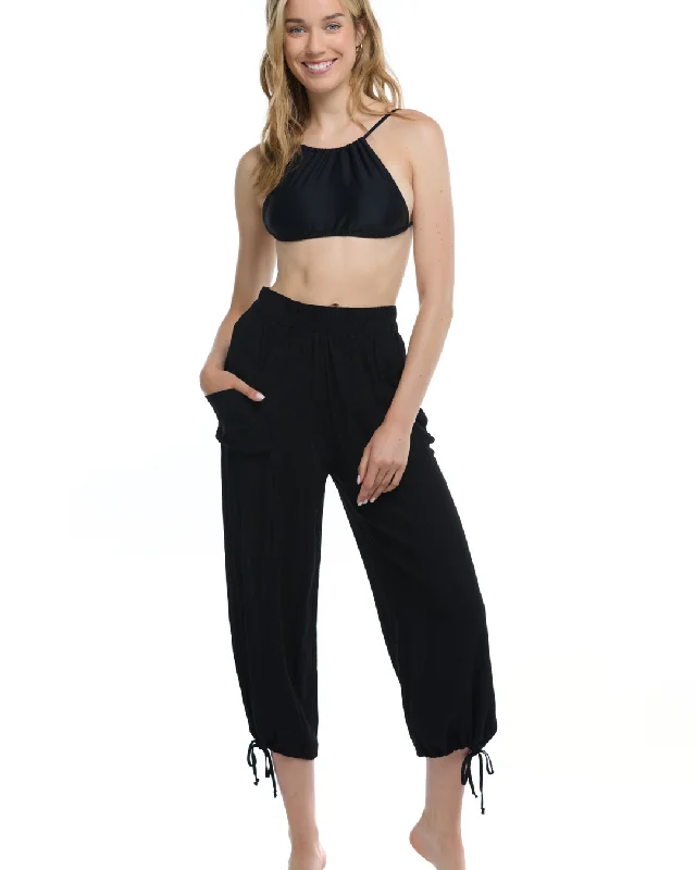 Body Glove Penny Pant Comfortable Wide-Leg Pants
