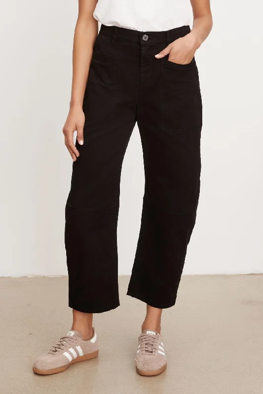 Velvet by Graham & Spencer Brylie Pant in Vintage Black Cozy Jogger Leggings