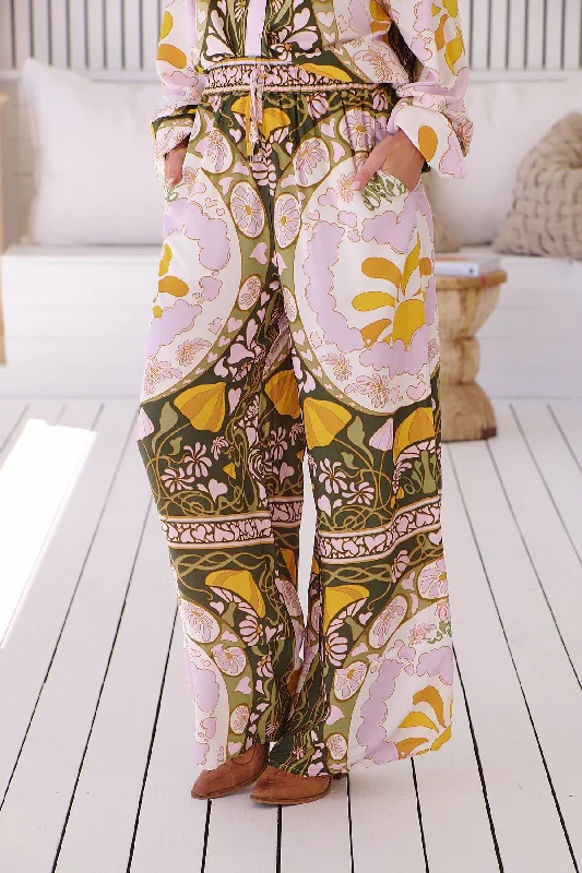 Dekota Print Rocky Pant Soft Cotton Pants