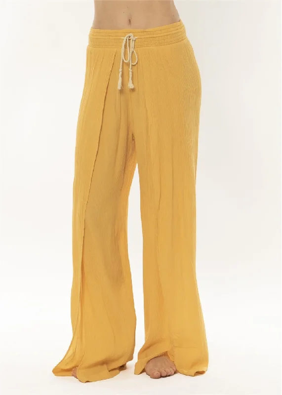 Sisstr Warm Sands Woven Pant - Ginger Casual Lounge Pants