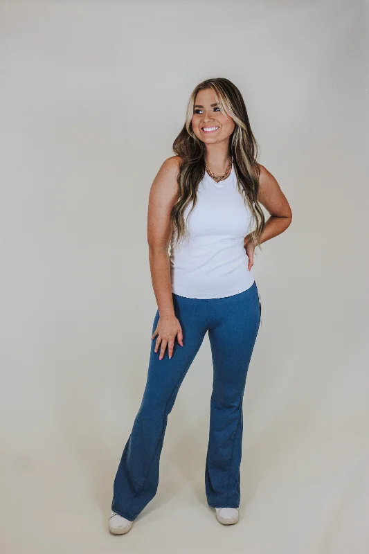 On The Go Yoga Pants- 2 colors Comfortable Pleated Pants
