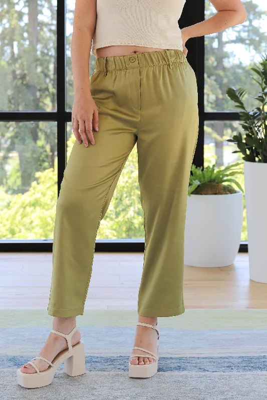 DELUC Courbet Pants Slim-Fit Khaki Pants