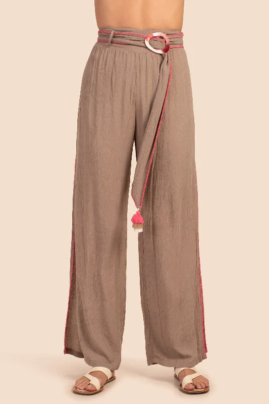 Brittany Side Slit Pant High-Waist Jeans