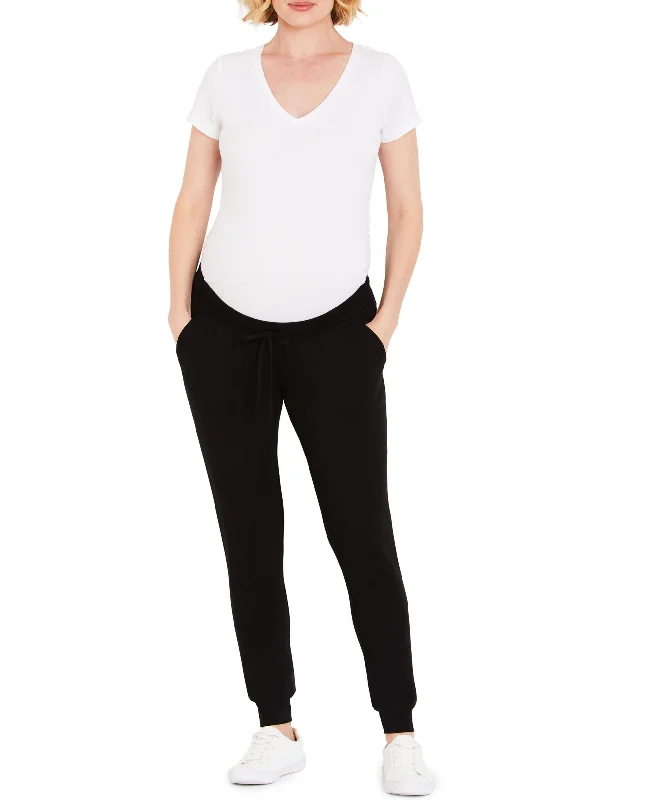 Motherhood Maternity Jogger Maternity Pants Fashionable Tapered Leg Pants