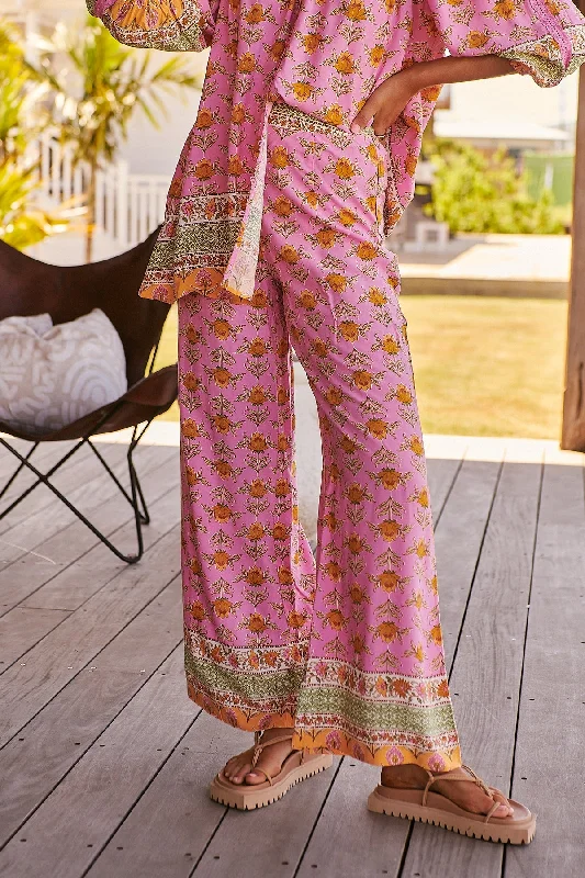 Blushing Meadow Print Jax Pants Classic Chino Pants