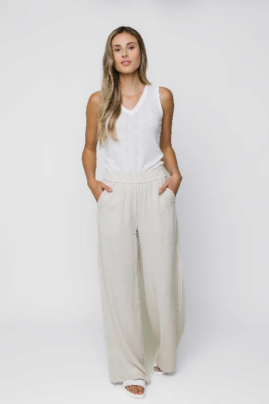 Orb Elly Wide Leg Pull On Pant Casual Yoga Pants