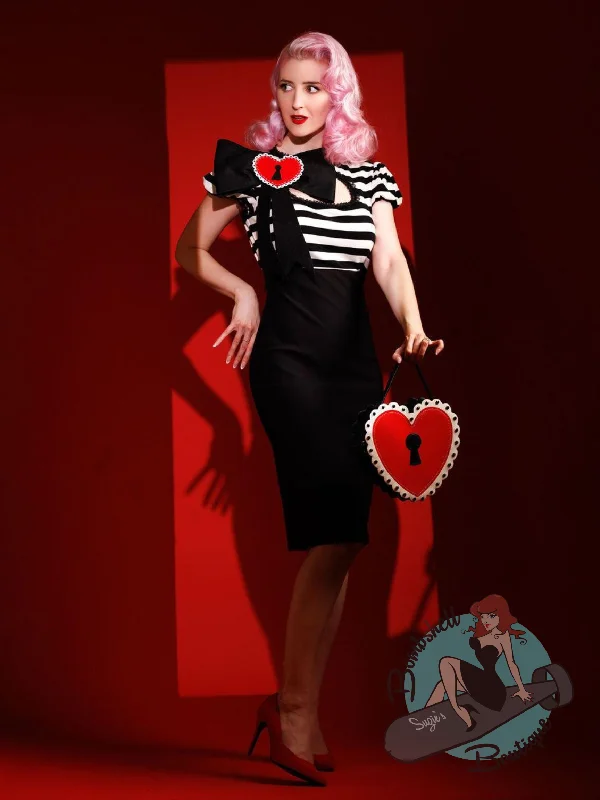 Katakomb x Jessica Louise Molly Keyhole Pencil Dress