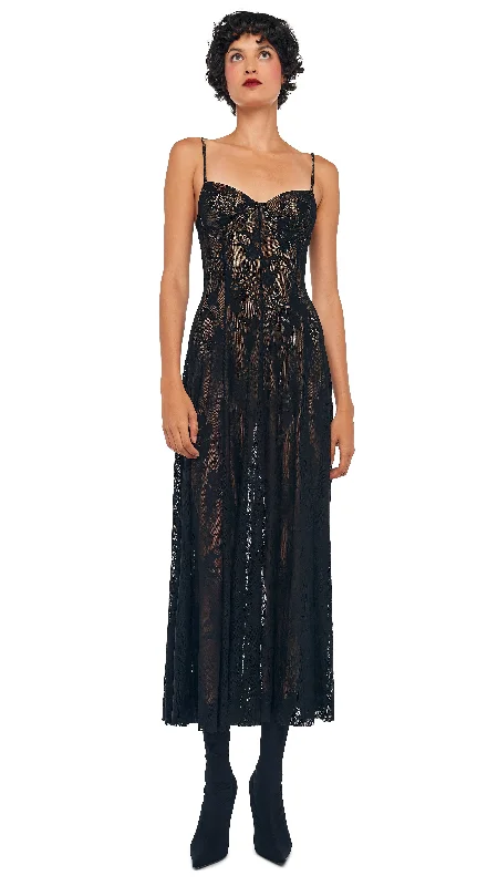 UNDERWIRE MIDCALF DRESS