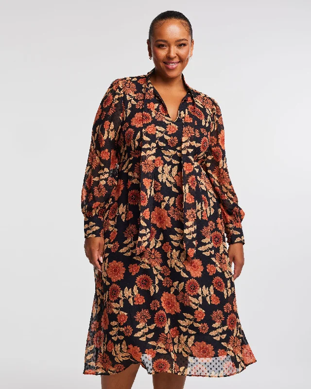 Autumnal Garden Dress | Print