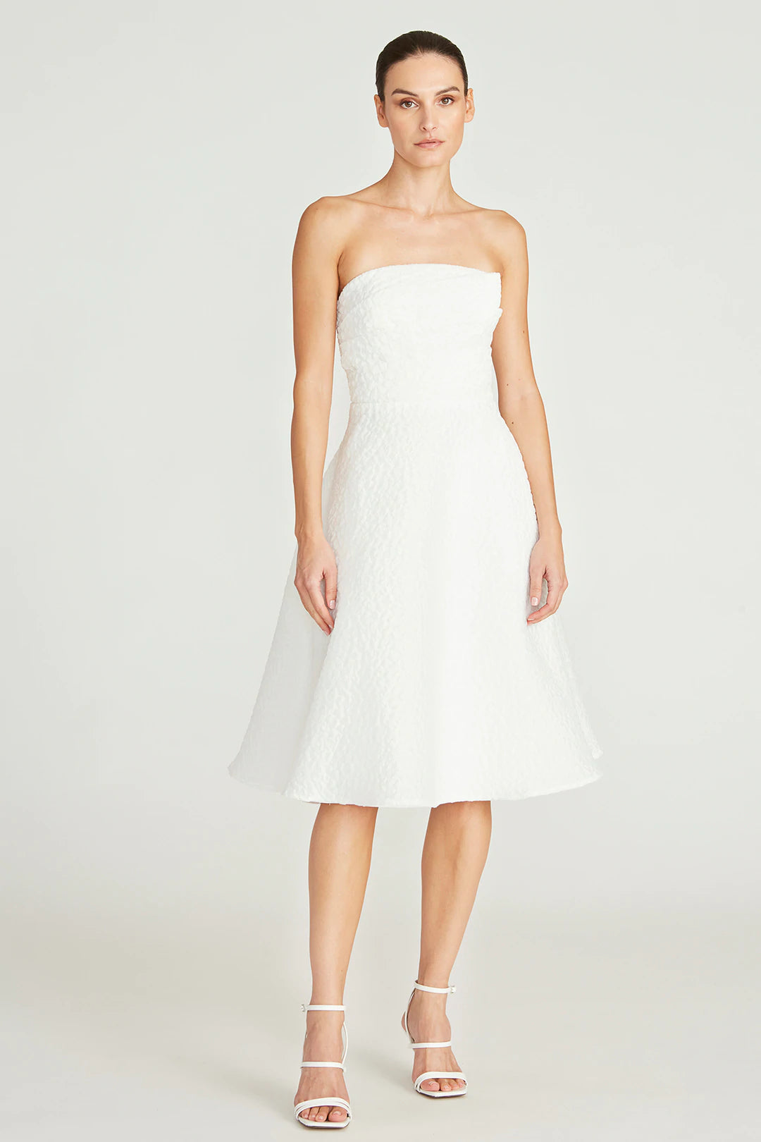 Penelope Strapless Dress - White