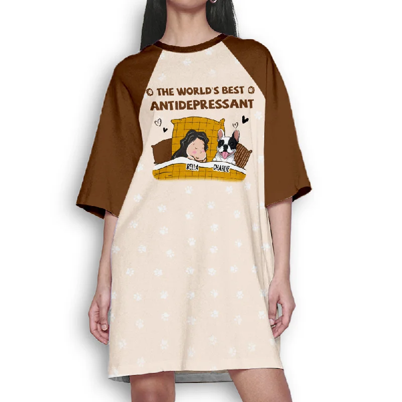 Antidepressant - Personalized Custom 3/4 Sleeve Dress