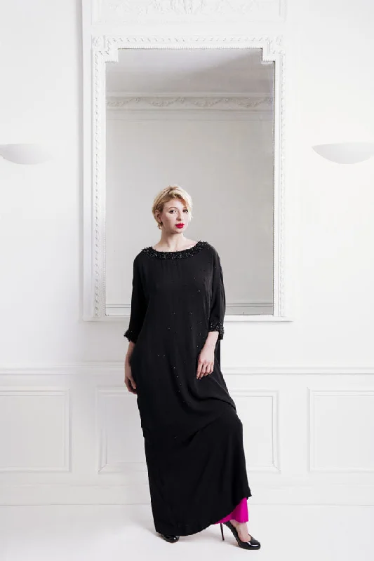 Black Evening Dress Romy