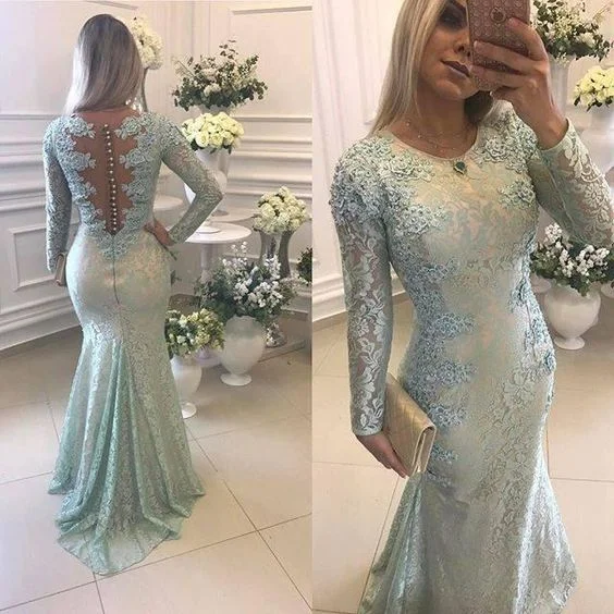 long sleeve blue evening dresses 2020 mermaid Lace Applique beaded modest elegant evening gown 2021 long sleeve blue evening dresses 2020 mermaid Lace Applique beaded modest elegant evening gown 2021