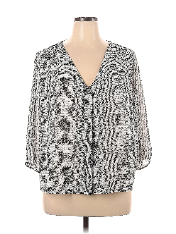3/4 Sleeve Blouse Smart Casual Blouse