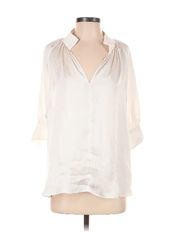 3/4 Sleeve Blouse Puff Sleeve Blouse