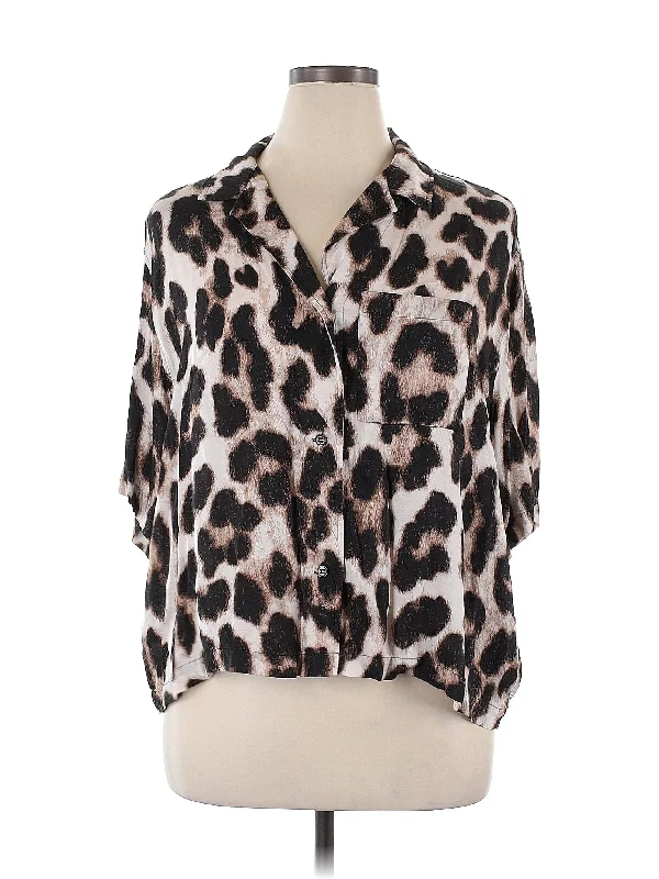 3/4 Sleeve Blouse Business Casual Blouse
