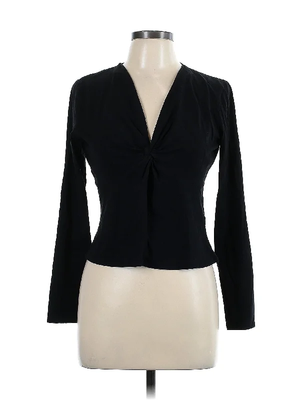 Long Sleeve Blouse Mandarin Collar Blouse
