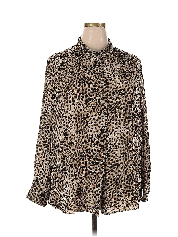 Long Sleeve Blouse Modern Work Blouse