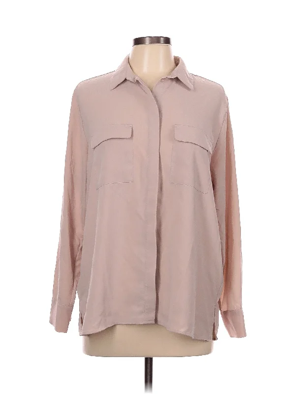 Long Sleeve Blouse Chic Off-Shoulder Blouse