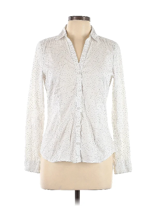 Long Sleeve Blouse Cotton Casual Blouse
