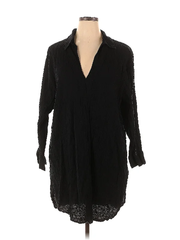 Long Sleeve Blouse Frilled Cuff Blouse