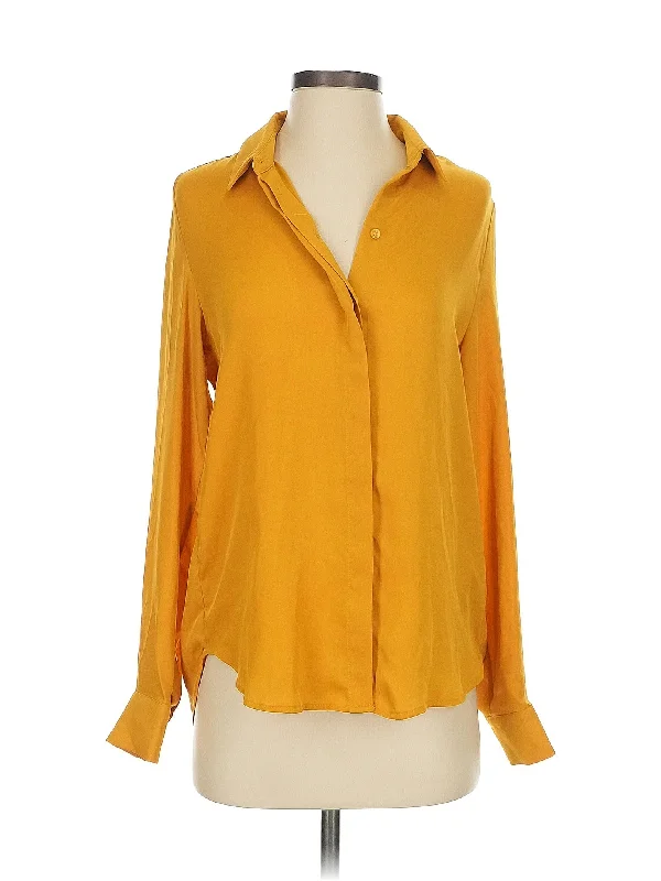Long Sleeve Blouse Elegant Lace Blouse