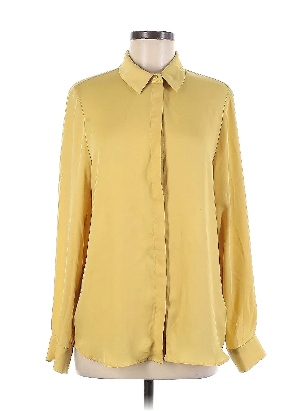 Long Sleeve Blouse Chic Sleeveless Blouse