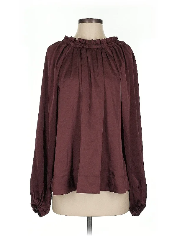Long Sleeve Blouse Modern Oversized Blouse