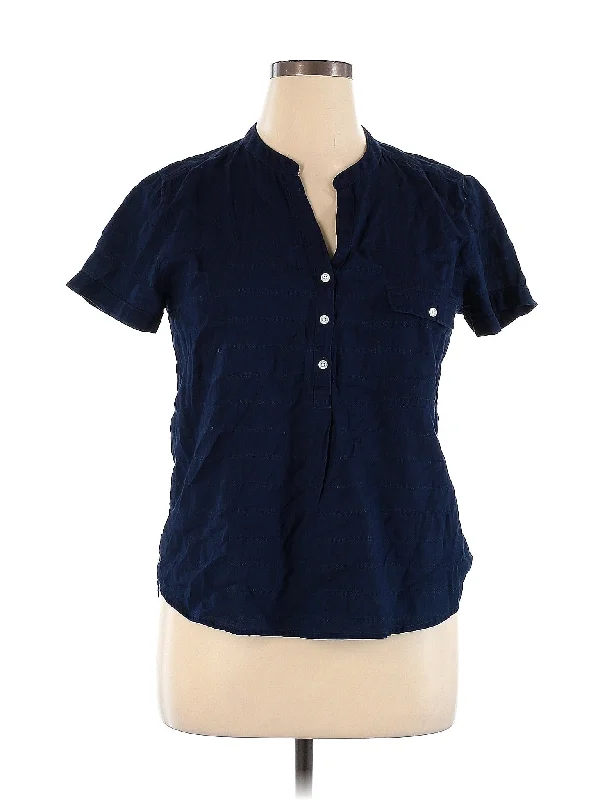 Short Sleeve Blouse Boho Printed Blouse