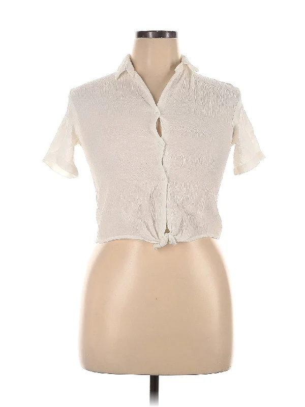 Short Sleeve Blouse Flowy Bohemian Blouse