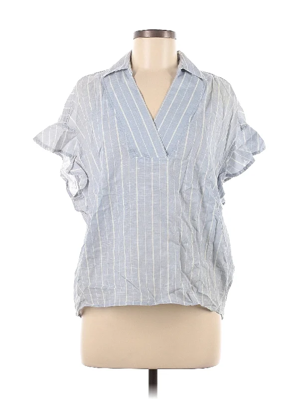 Short Sleeve Blouse Loose Oversized Blouse