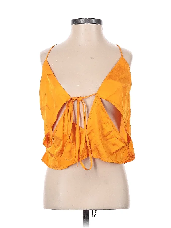 Sleeveless Blouse Modern Work Blouse