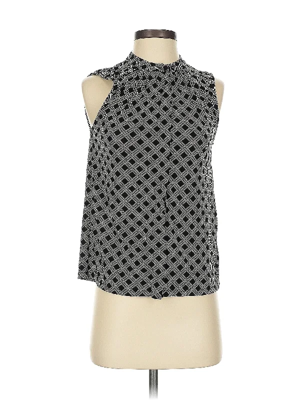 Sleeveless Blouse Lightweight Chiffon Blouse