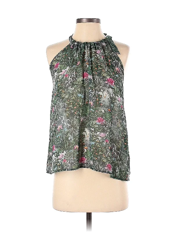 Sleeveless Blouse Office Formal Blouse
