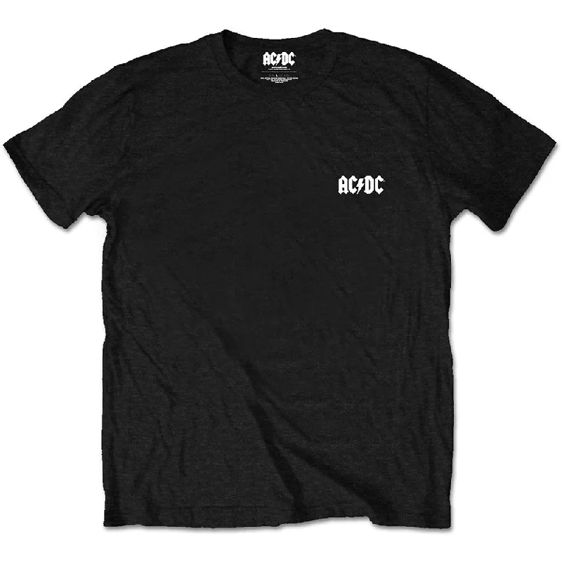 AC/DC | Official Band T-Shirt | About To Rock (Back Print) Mesh Fabric Canvas Fabric Denim Fabric AC/DC | Official Band T-Shirt | About To Rock (Back Print) Mesh Fabric Canvas Fabric Denim Fabric