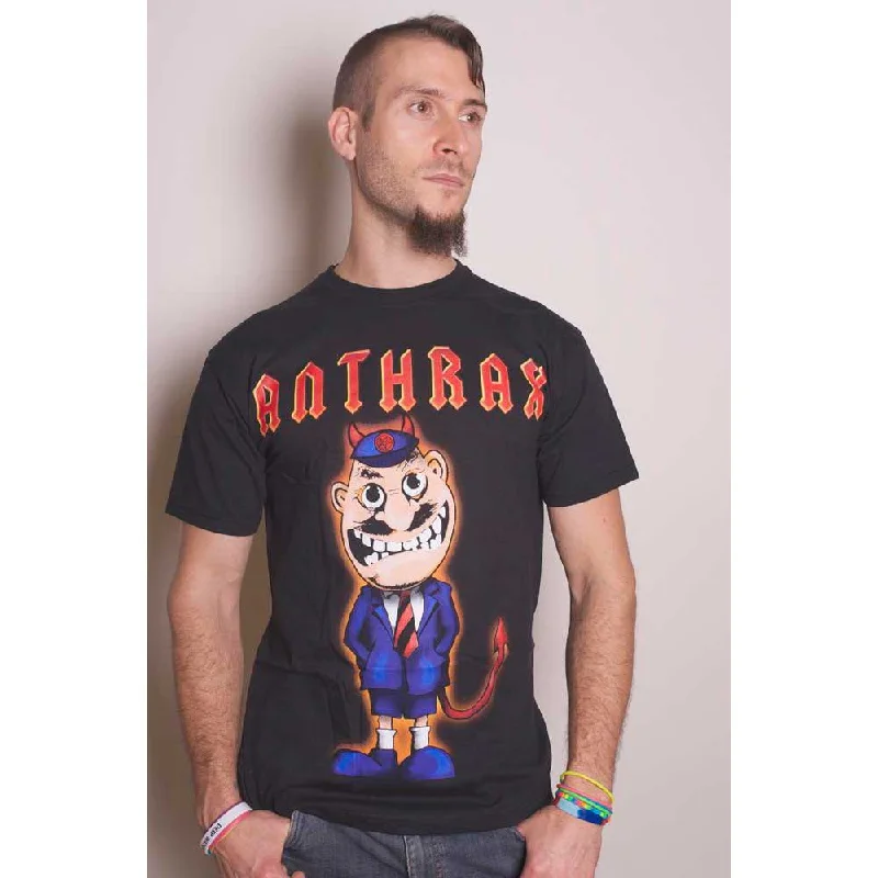 Anthrax | Official Band T-Shirt | TNT Cover Welt Pockets Slit Pockets Flap Pockets
