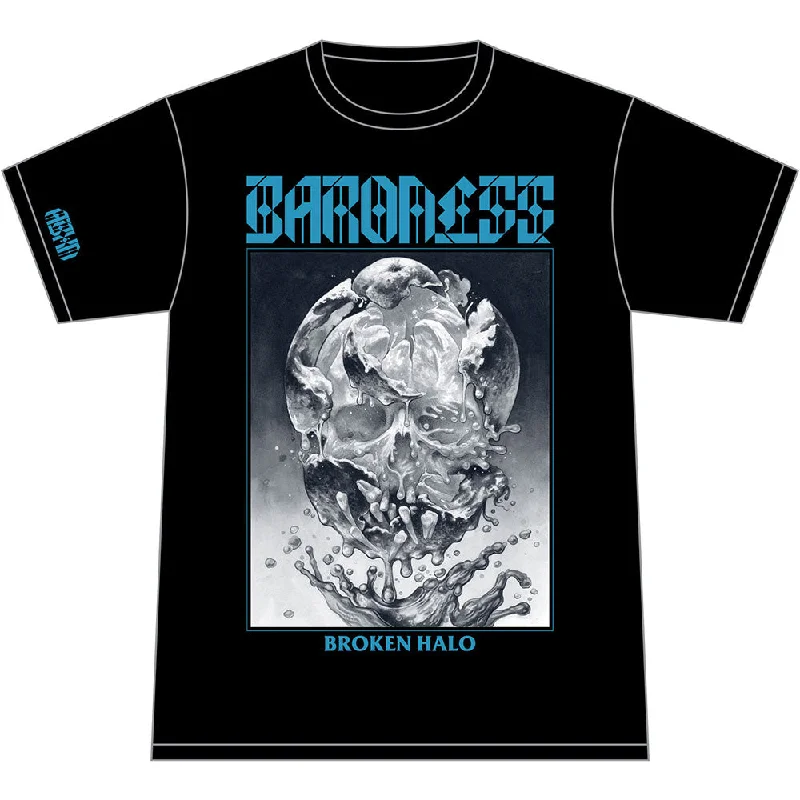 Baroness | Official Band T-Shirt | Broken Halo Basic T-Shirt Crew Neck Short Sleeve