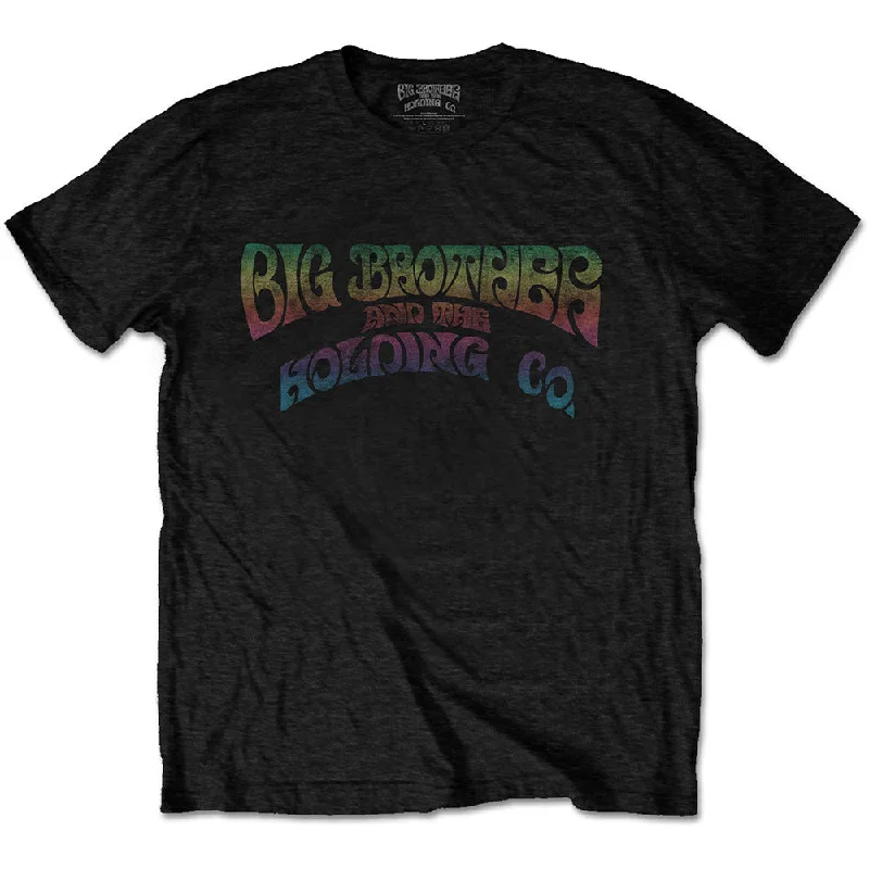 Big Brother & The Holding Company | Official Band T-Shirt | Vintage Logo Front Pockets Side Pockets Patch Pockets Big Brother & The Holding Company | Official Band T-Shirt | Vintage Logo Front Pockets Side Pockets Patch Pockets