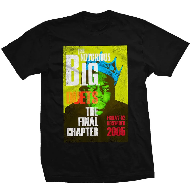 Biggie Smalls | Official Band T-Shirt | Final Chapter Anti-Pilling Machine Wash Handmade Biggie Smalls | Official Band T-Shirt | Final Chapter Anti-Pilling Machine Wash Handmade