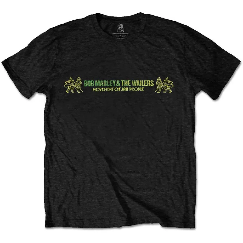 Bob Marley | Official Band T-Shirt | Exodus (Back Print) Zippered Buttoned Snapped