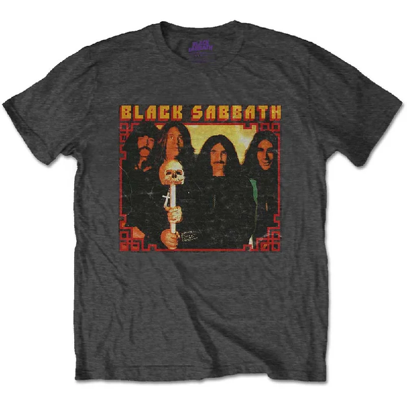 Black Sabbath | Official Band T-Shirt | Japan Photo Real Fur Shearling Chenille