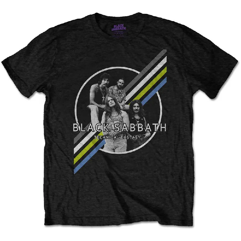 Black Sabbath | Official Band T-Shirt | Technical Ecstasy Iron Safe Non-Iron Wrinkle Free Black Sabbath | Official Band T-Shirt | Technical Ecstasy Iron Safe Non-Iron Wrinkle Free