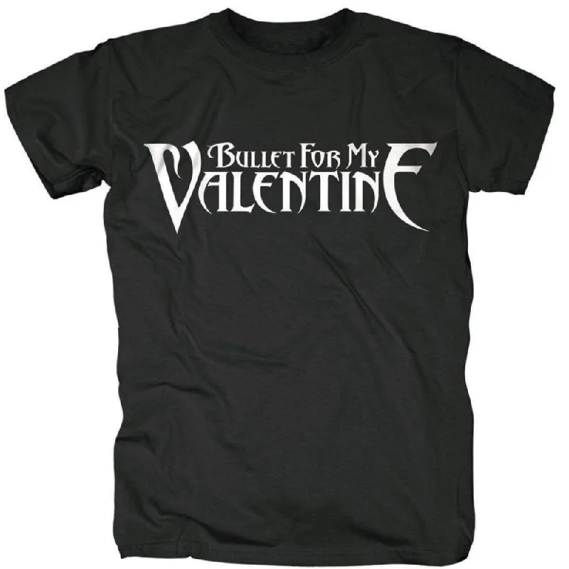 Bullet For My Valentine | Official Band T-Shirt | Logo Houndstooth Herringbone Solid