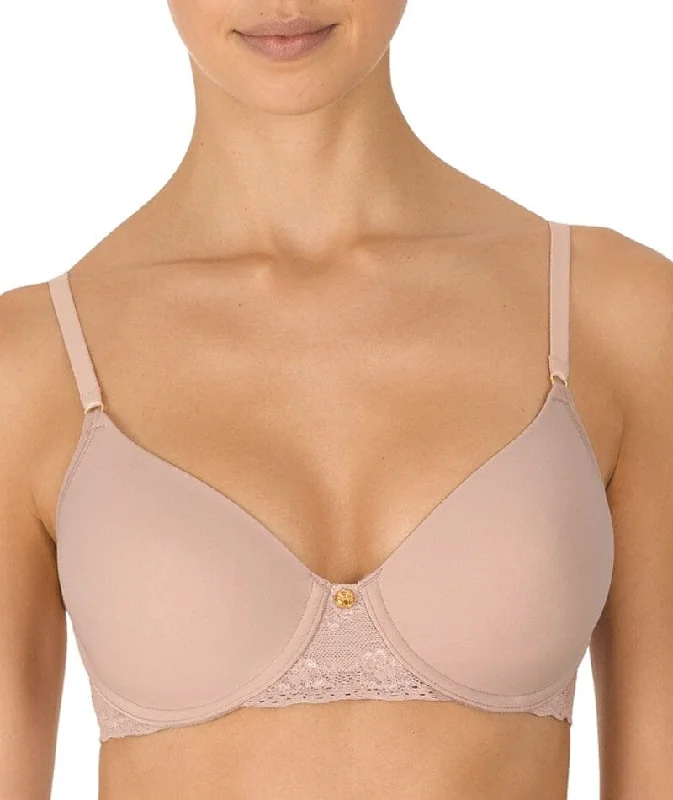 Natori Bliss Perfection Smooth Underwired T-Shirt Bra - Rose Beige Modern Contemporary Chic Natori Bliss Perfection Smooth Underwired T-Shirt Bra - Rose Beige Modern Contemporary Chic