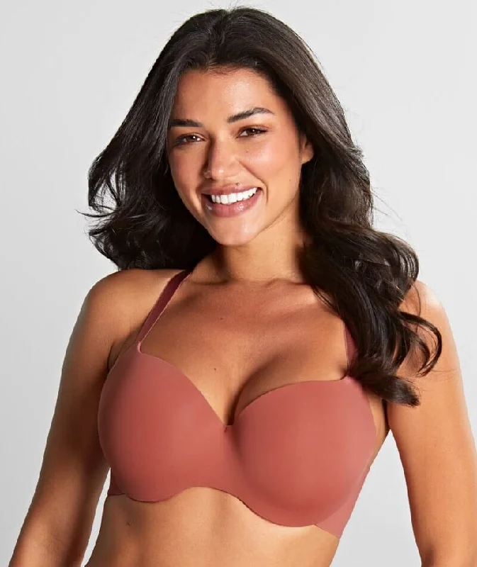 Panache 365 Underwired T-Shirt Bra - Lipstick Lace Blend Ribbed Blend Corduroy Blend Panache 365 Underwired T-Shirt Bra - Lipstick Lace Blend Ribbed Blend Corduroy Blend