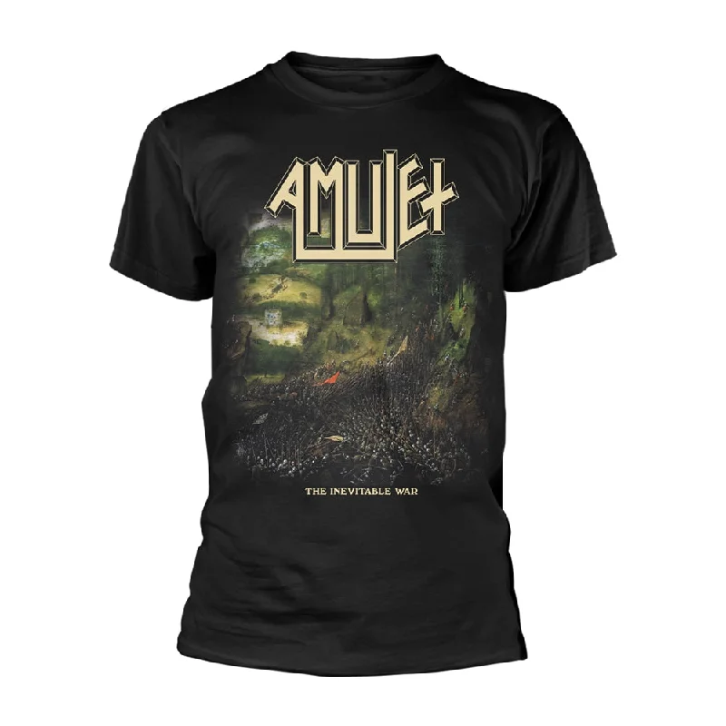 Amulet Unisex T-shirt: The Inevitable War Embroidered Appliqued Beaded