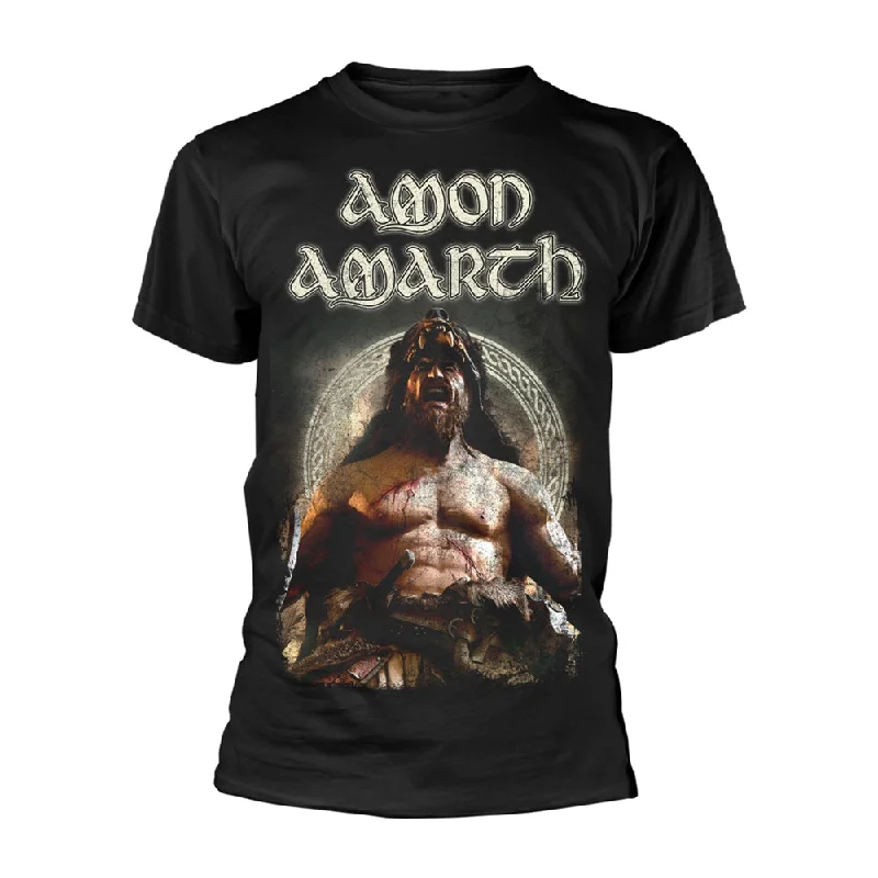 Amon Amarth Unisex T-shirt: Berzerker Boxy Fit Fitted Loose