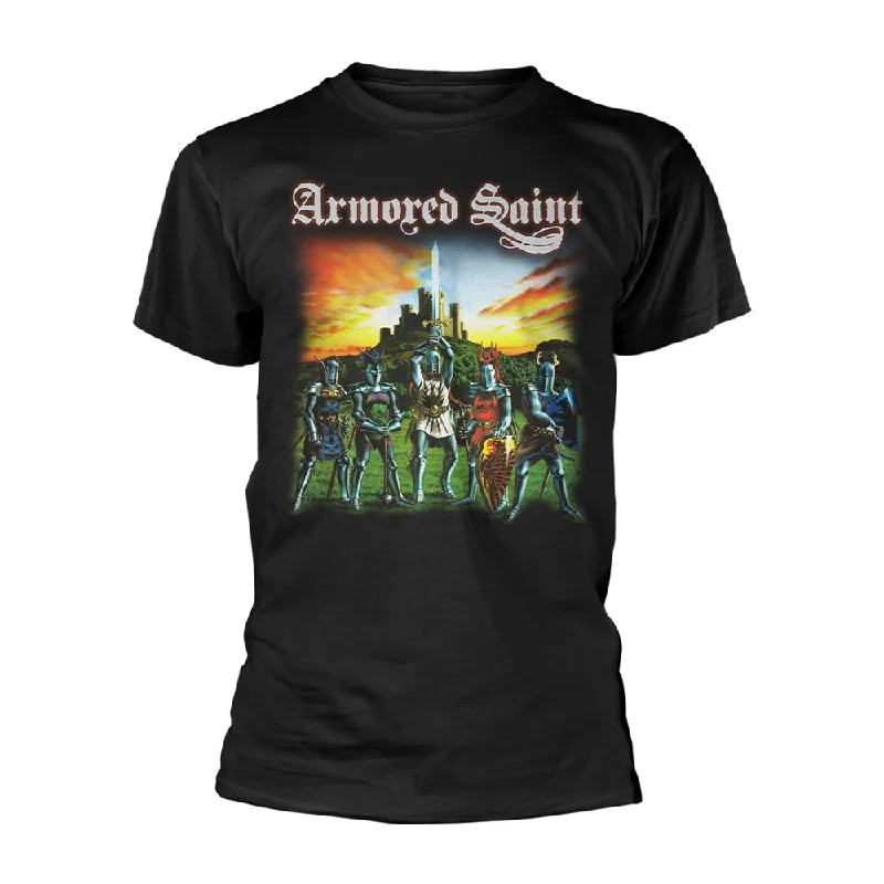 Armored Saint | Official Band T-Shirt | March of the Saint Seamless Knitted Crochet
