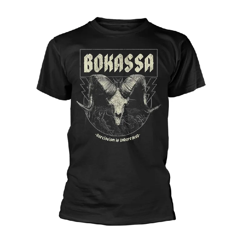 Bokassa Unisex T-shirt: Narcissism Cotton Fabric Linen Fabric Terry Fabric