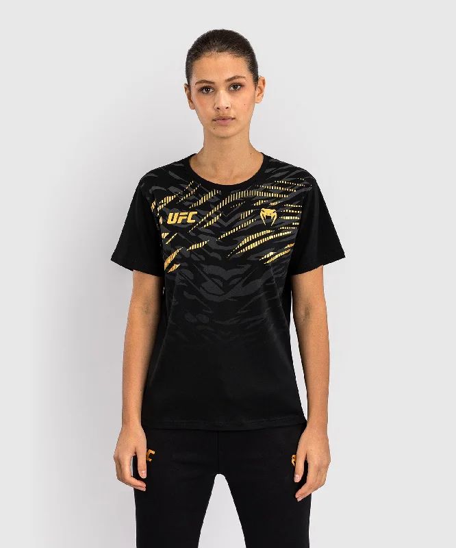 T-shirt à Manches Courtes pour Femmes UFC Fusion by Venum Replica - Champion Rayon Fabric Velvet Fabric Corduroy Fabric T-shirt à Manches Courtes pour Femmes UFC Fusion by Venum Replica - Champion Rayon Fabric Velvet Fabric Corduroy Fabric